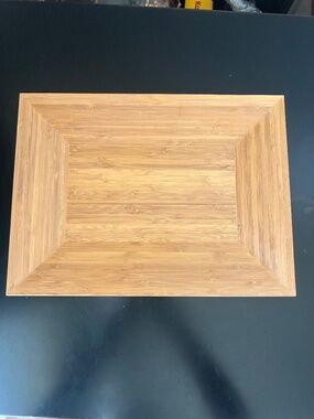 Pampered Chef Medium Bamboo Platter. NWOT (RETIRED)